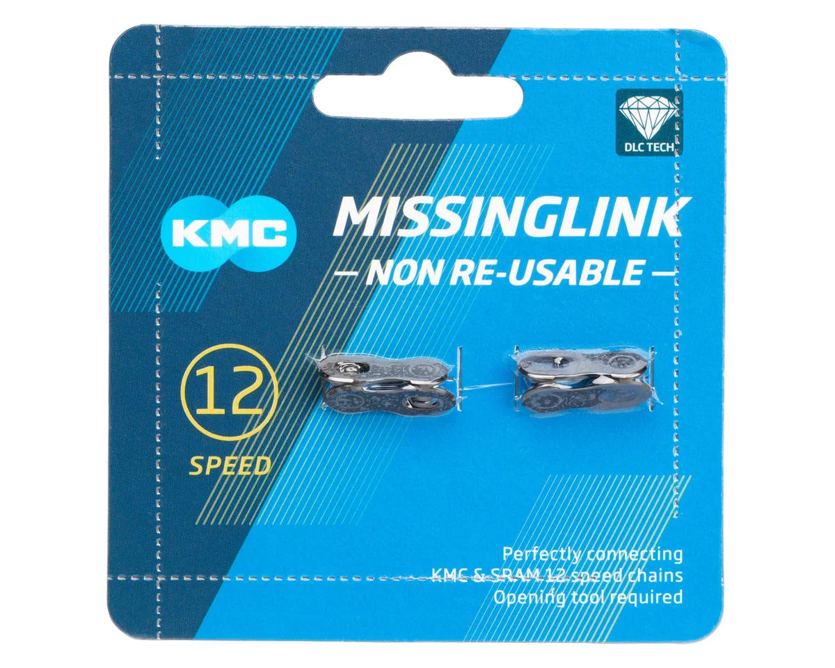 KMC MissingLink DLC 12 (Black) (12 Speed) (2-Pack) (Non-Reusable) - view 2